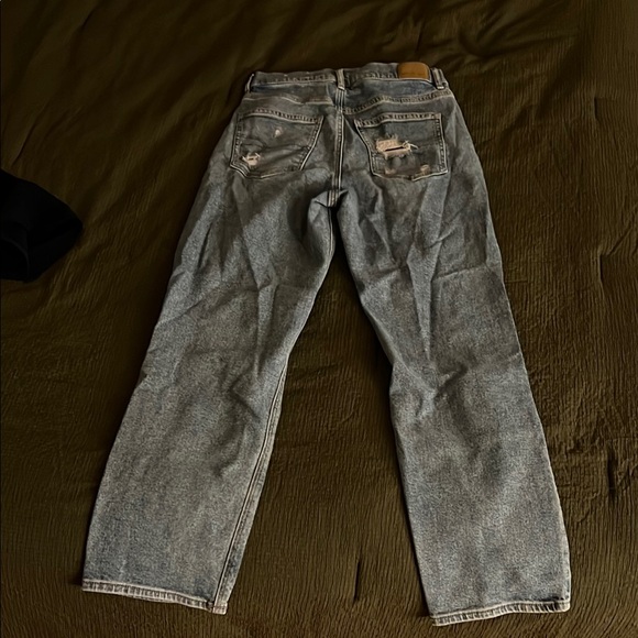 Casual Distressed Blue Jeans - Picture 2 of 2